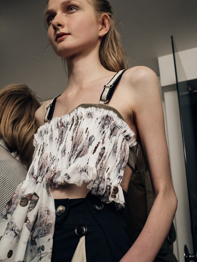 Backstage at Anne Sofie Madsen SS16 15