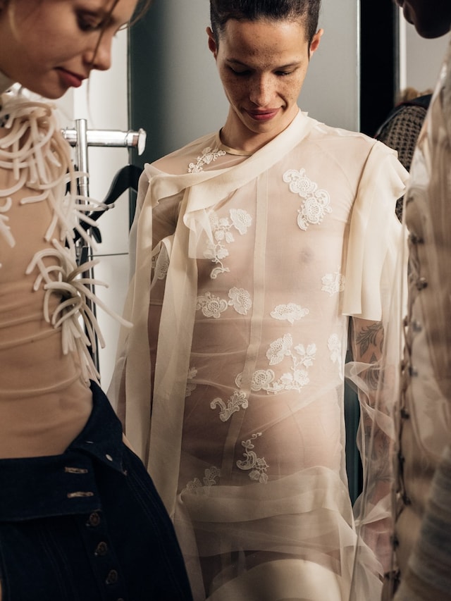Backstage at Anne Sofie Madsen SS16 19