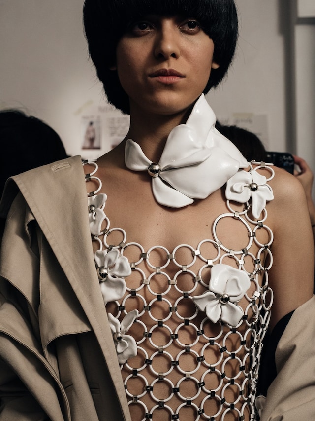 Backstage at Anne Sofie Madsen SS16 17
