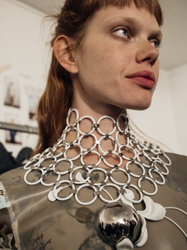 Backstage at Anne Sofie Madsen SS16 7