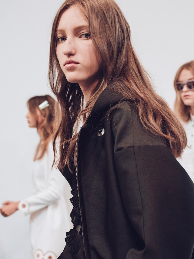 Carven SS16 backstage 2