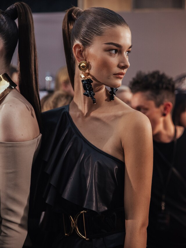 Balmain SS16 Backstage 2