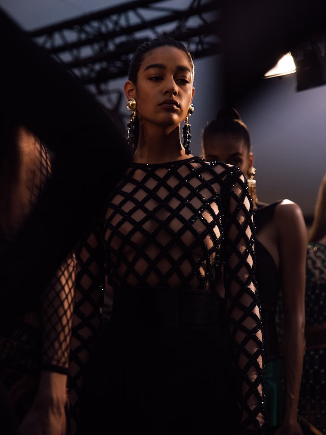 Balmain SS16 Backstage 7