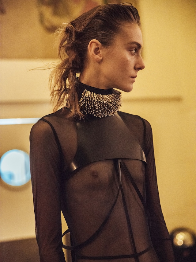 Ann Demeulemeester SS16 Backstage 4