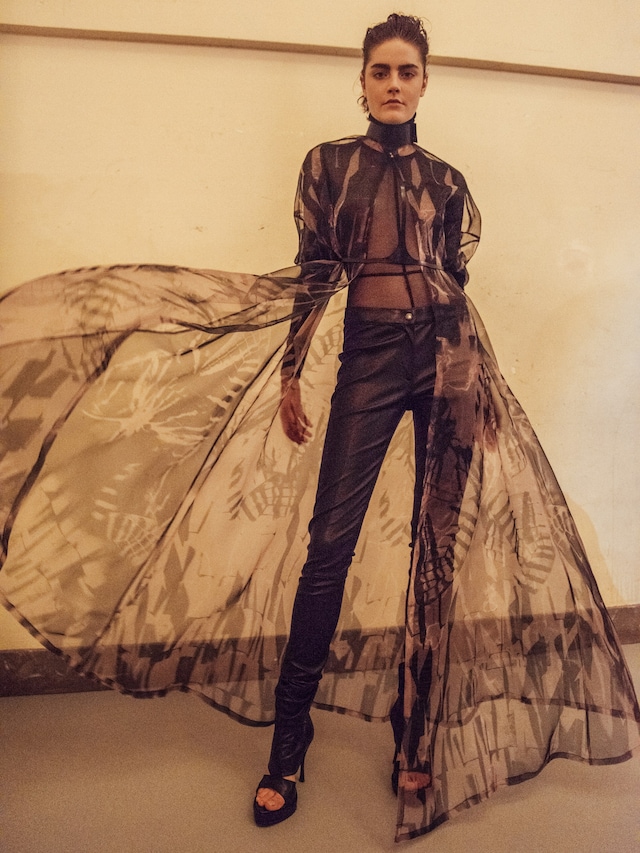 Ann Demeulemeester SS16 Backstage 2