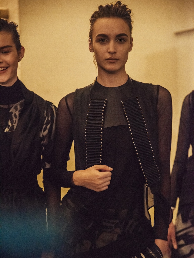 Ann Demeulemeester SS16 Backstage 17