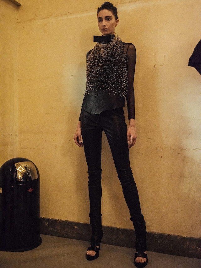 Ann Demeulemeester SS16 Backstage 13