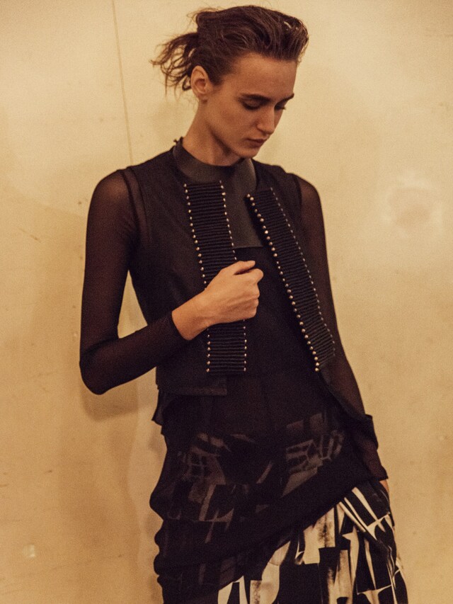 Ann Demeulemeester SS16 Backstage 15