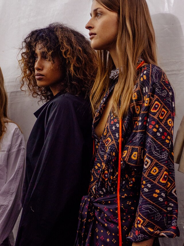 Isabel Marant SS16 Backstage 1