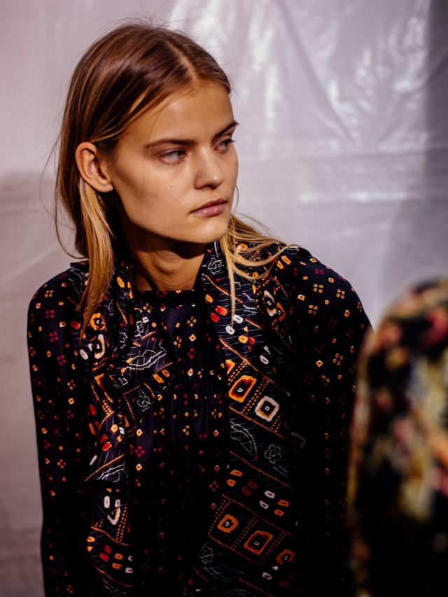 Isabel Marant SS16 Backstage 9