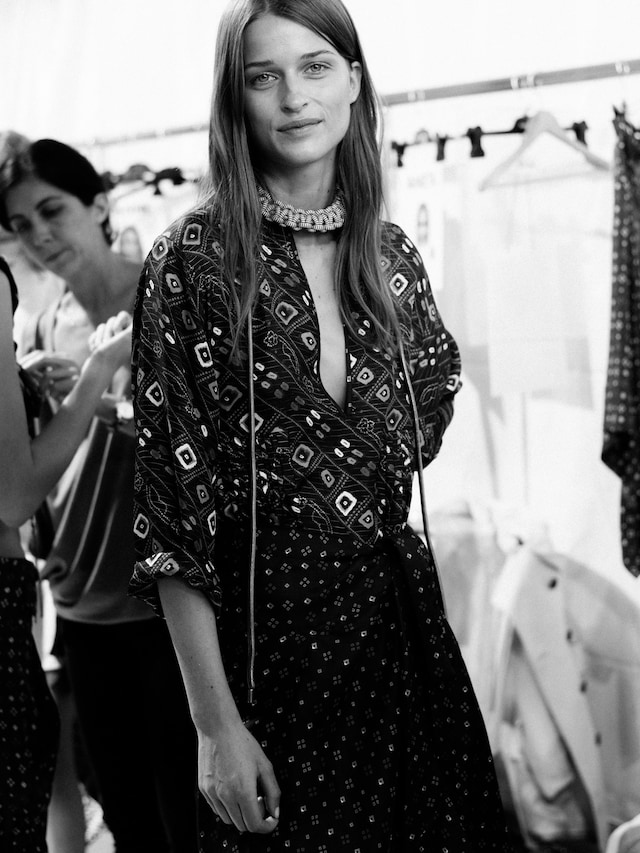 Isabel Marant SS16 Backstage 14