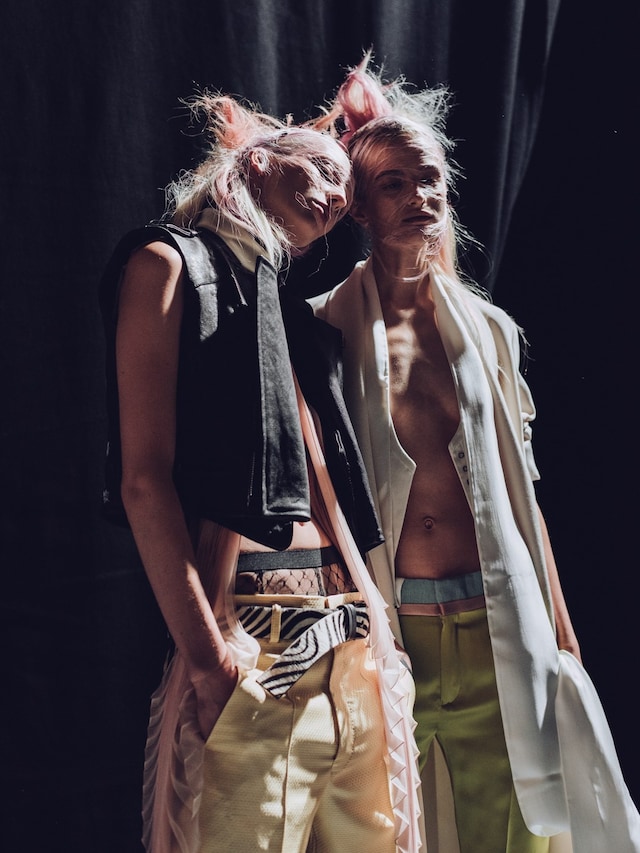 Haider Ackermann SS16 backstage 3