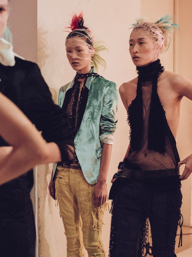 Haider Ackermann SS16 backstage 12