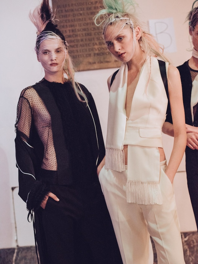 Haider Ackermann SS16 backstage 14