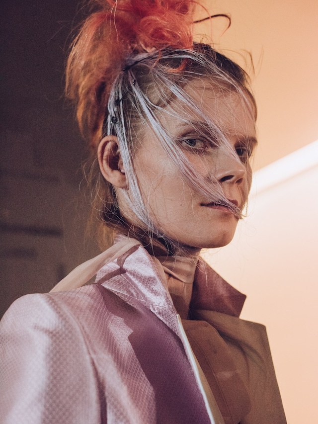 Haider Ackermann SS16 backstage safety pins 6