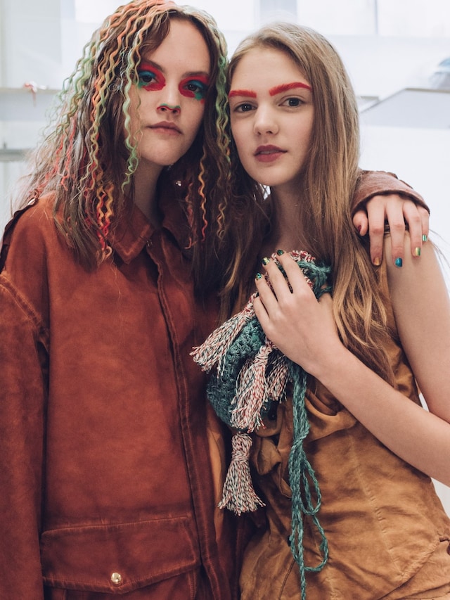 Backstage at Vivienne Westwood Gold Label SS16 4