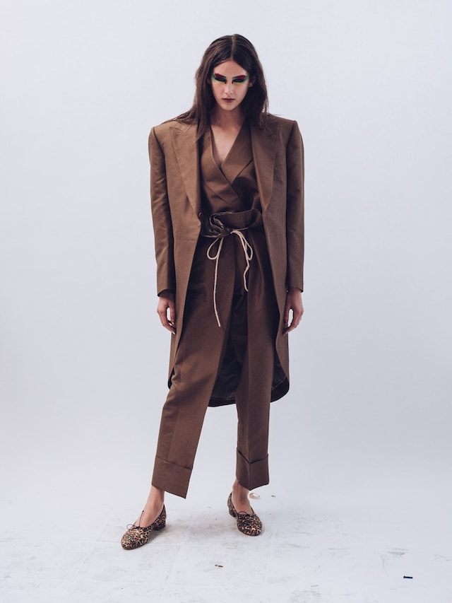 Backstage at Vivienne Westwood Gold Label SS16 16