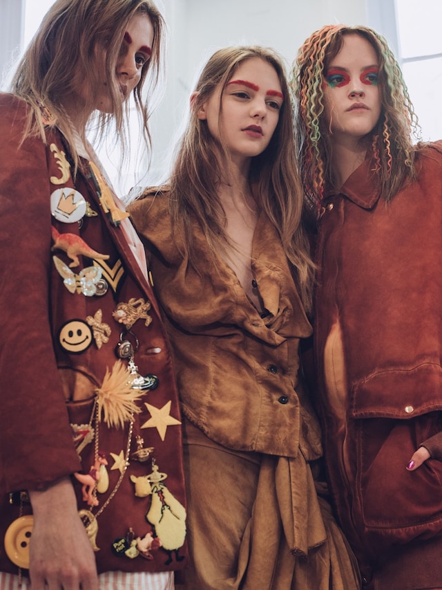 Backstage at Vivienne Westwood Gold Label SS16 19