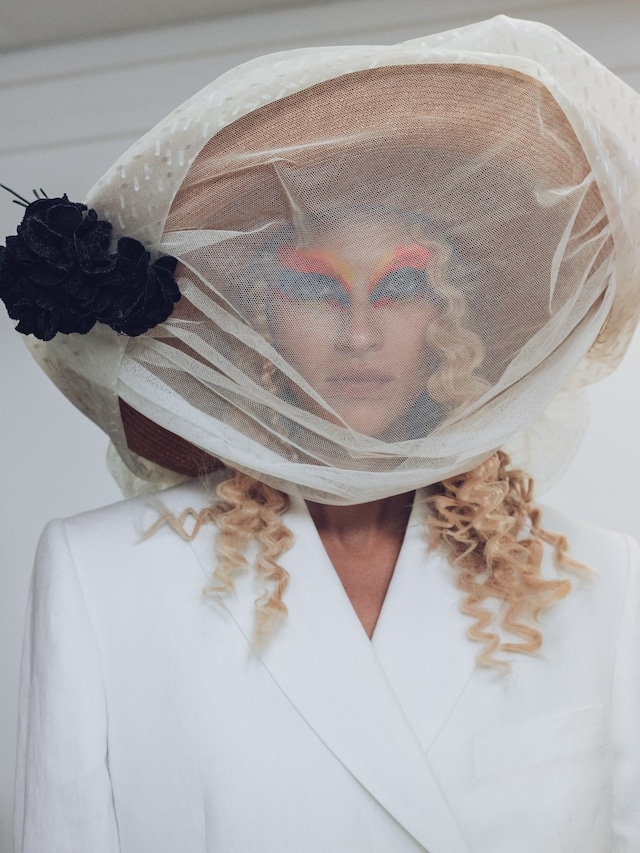 Backstage at Vivienne Westwood Gold Label SS16 7