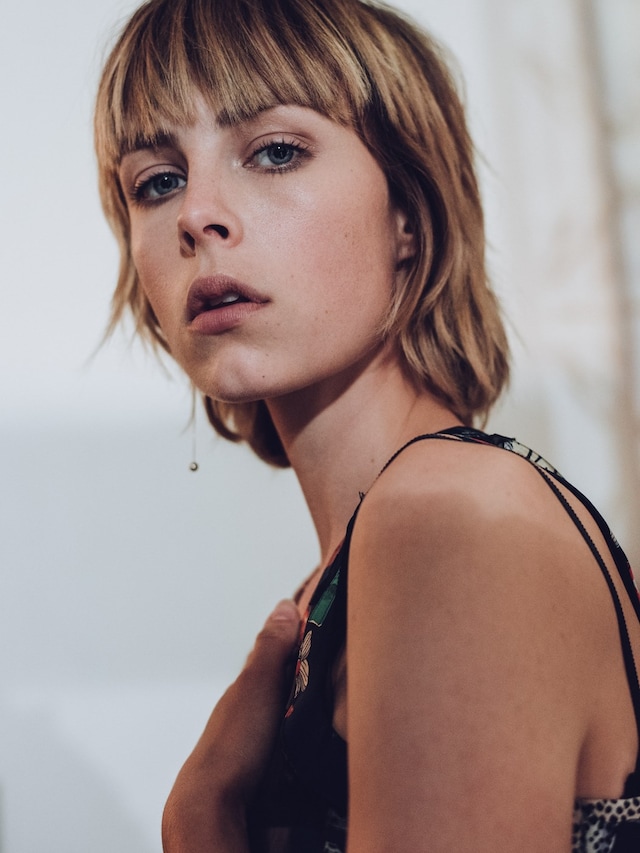 Backstage at Sacai SS16 2