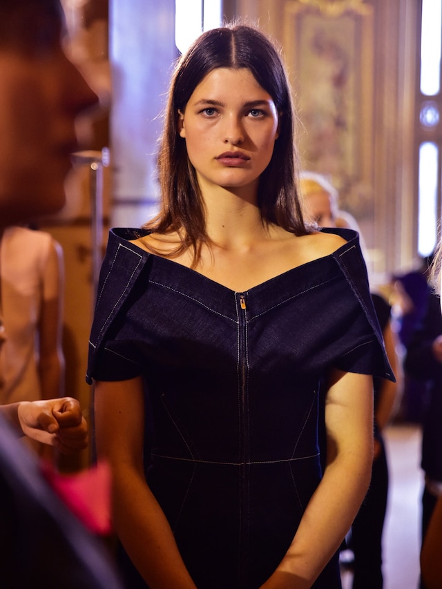 Backstage at Stella McCartney SS16 5