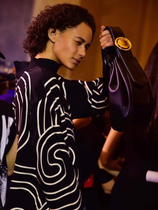 Backstage at Stella McCartney SS16 8