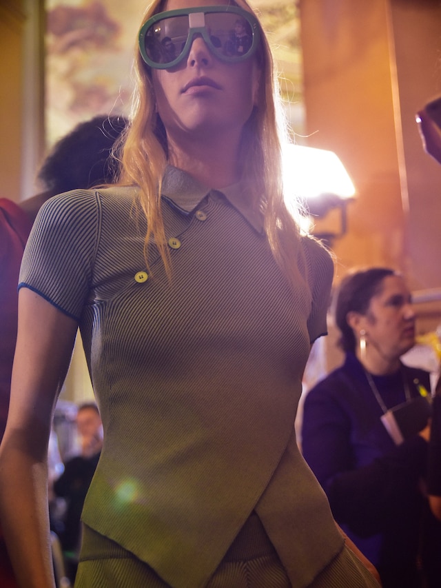 Backstage at Stella McCartney SS16 18