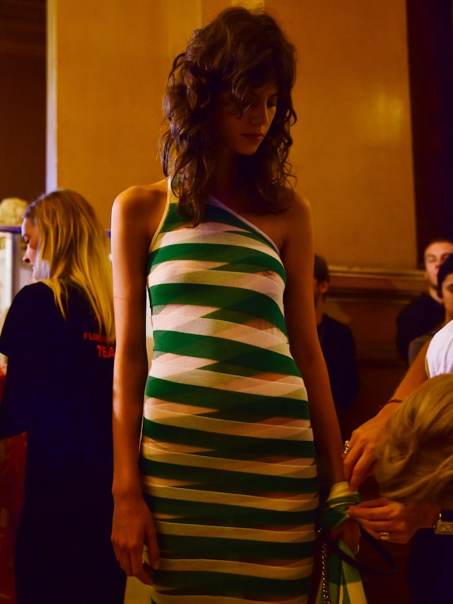 Backstage at Stella McCartney SS16 17