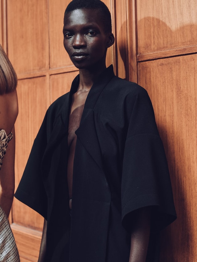 Iris Van Herpen SS16 Backstage Swarovski 7