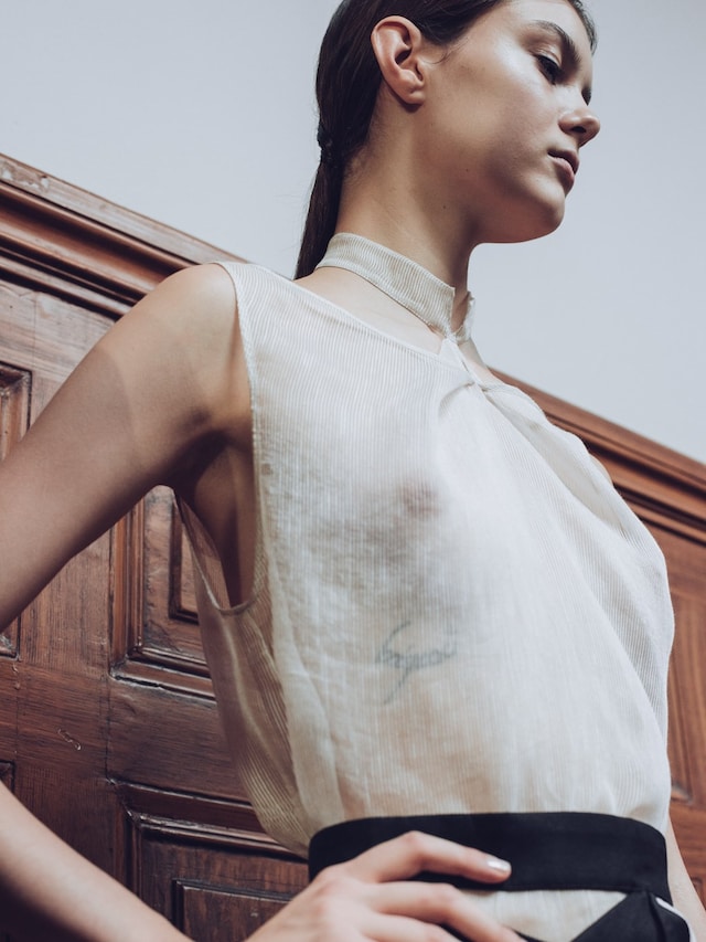 Iris Van Herpen SS16 Backstage Swarovski 9