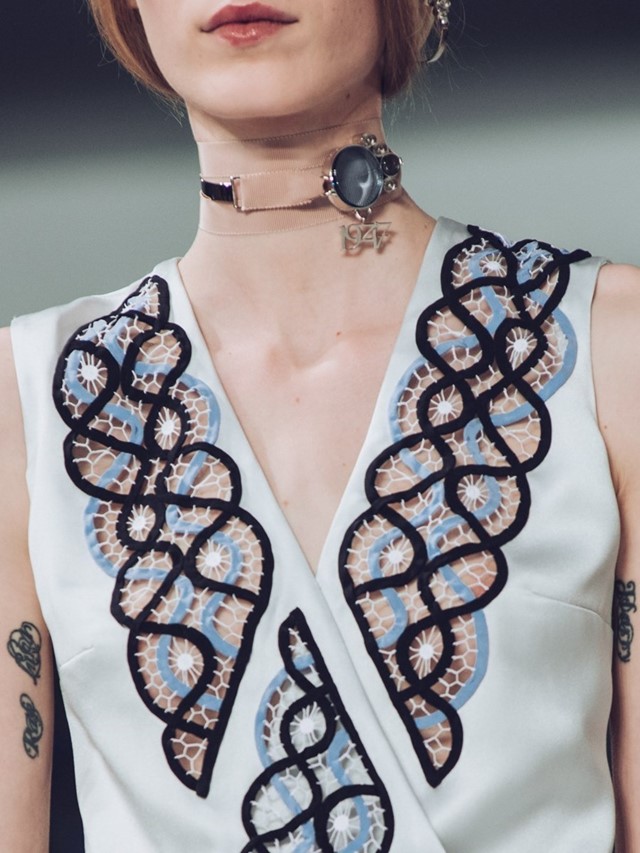 Dior collars necklaces Raf Simons