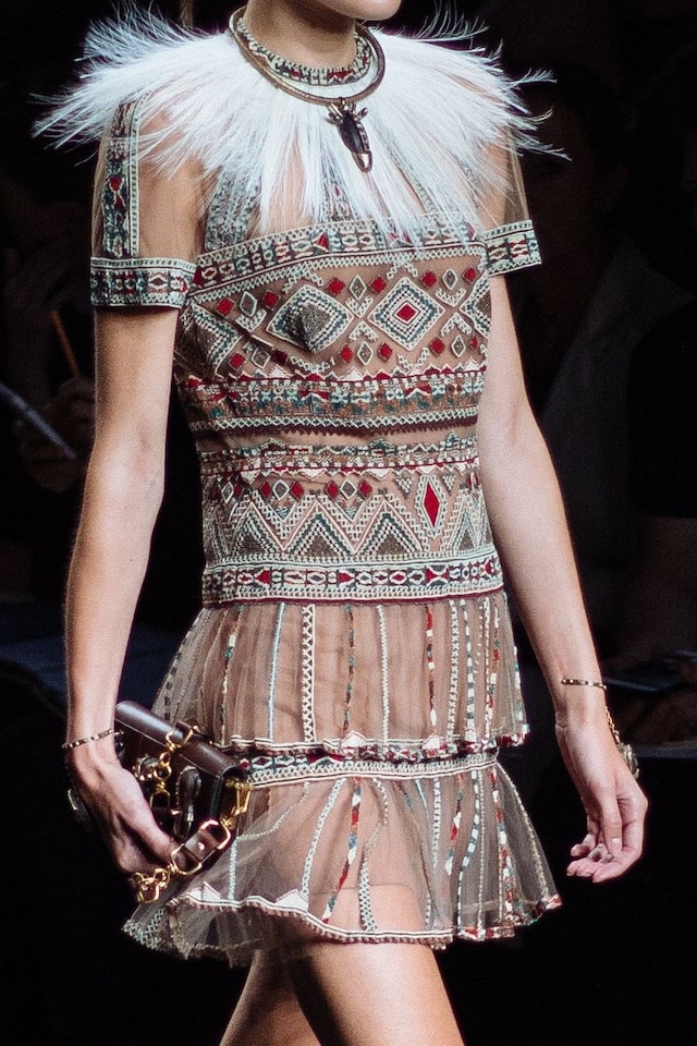 Valentino SS16 Tribal Runway 4
