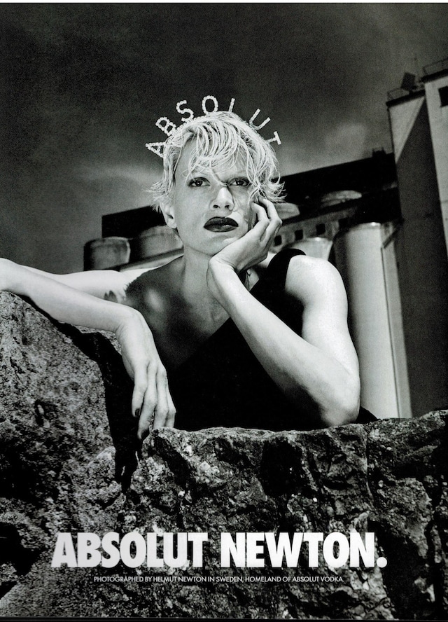 Kristen McMenamy for Absolut Vodka 1995 0