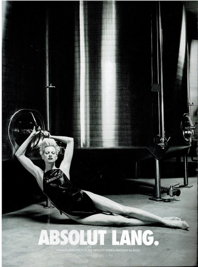 Kristen McMenamy for Absolut Vodka 1995 1