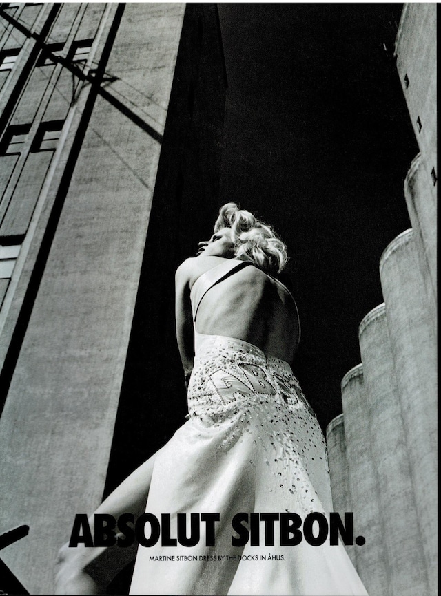 Kristen McMenamy for Absolut Vodka 1995 2
