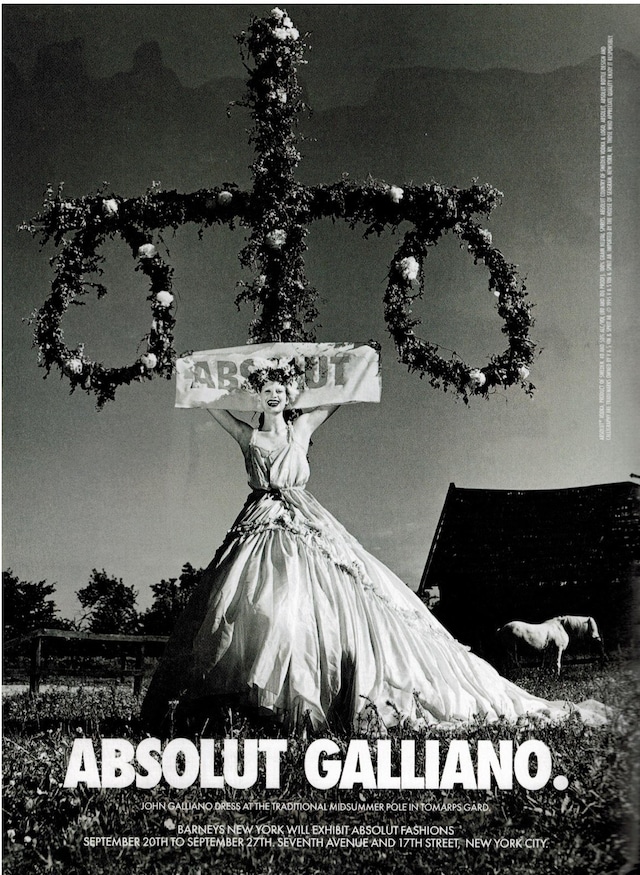 Kristen McMenamy for Absolut Vodka 1995 3