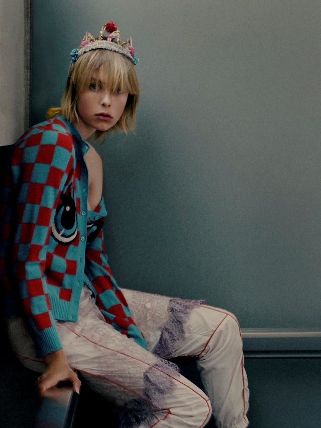 Edie Campbell Drew Jarrett Meadham Kirchhoff 1