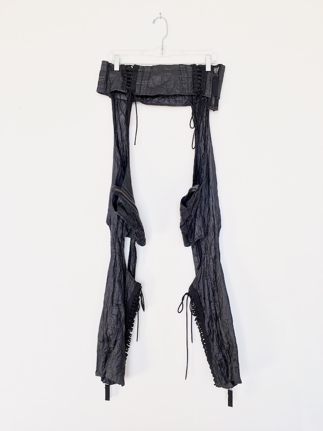 Helmut Lang AW03 chaps 1