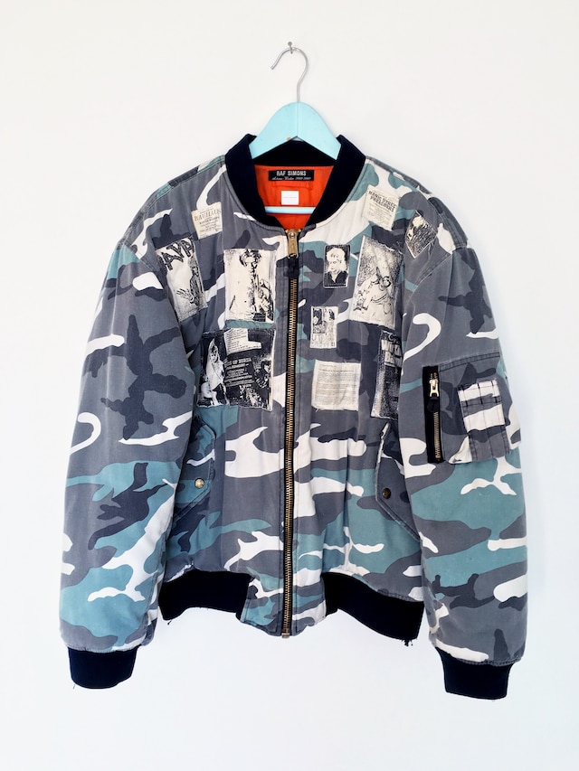Raf Simons AW01 camo bomber 8