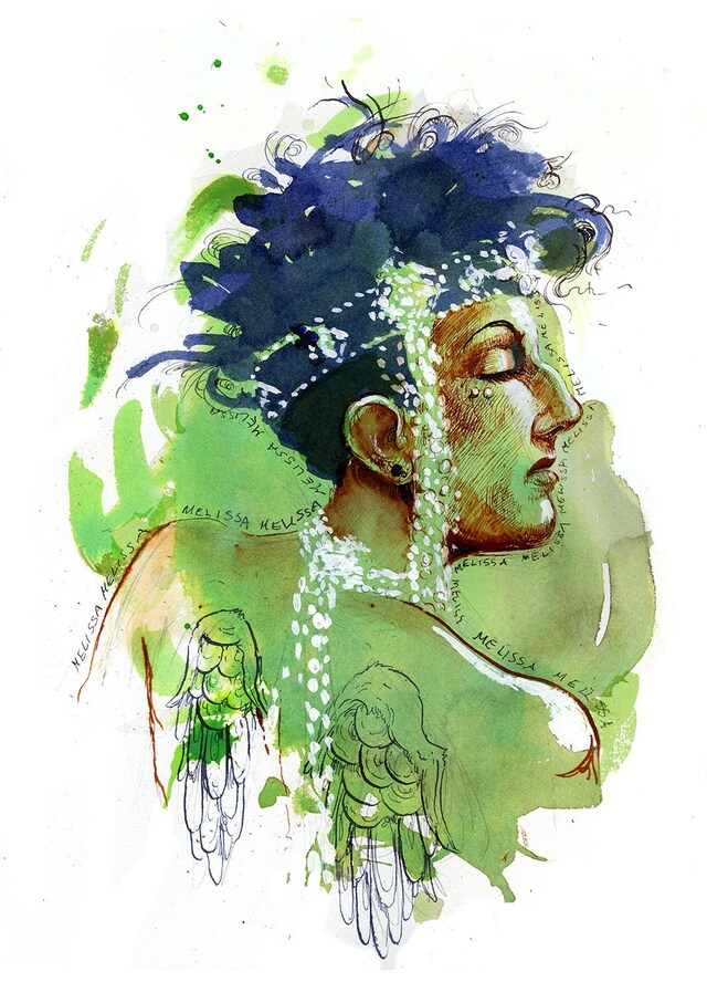 From &quot;Drawing Blood&quot; by Molly Crabapple 10