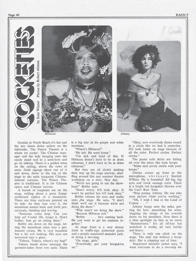 Rags: 50th Anniversary Archive — The Waverly Press
