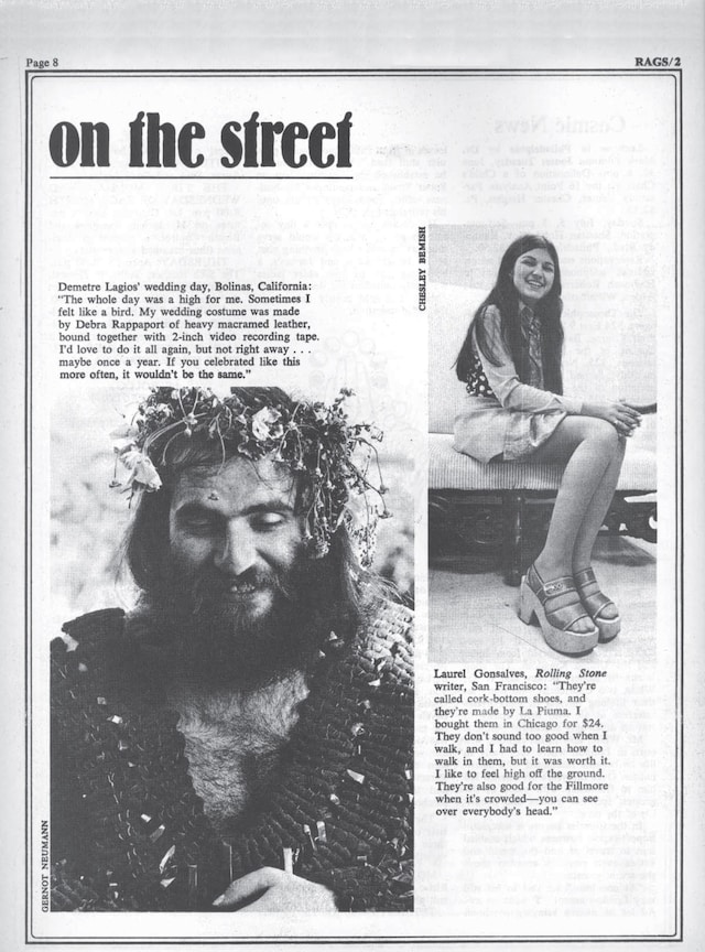 Rags Magazine Archive 1970 On the Street 15