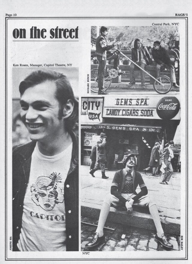 Rags Magazine Archive 1970 On the Street 20