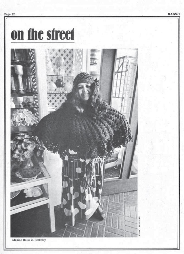 Rags Magazine Archive 1970 On the Street 22