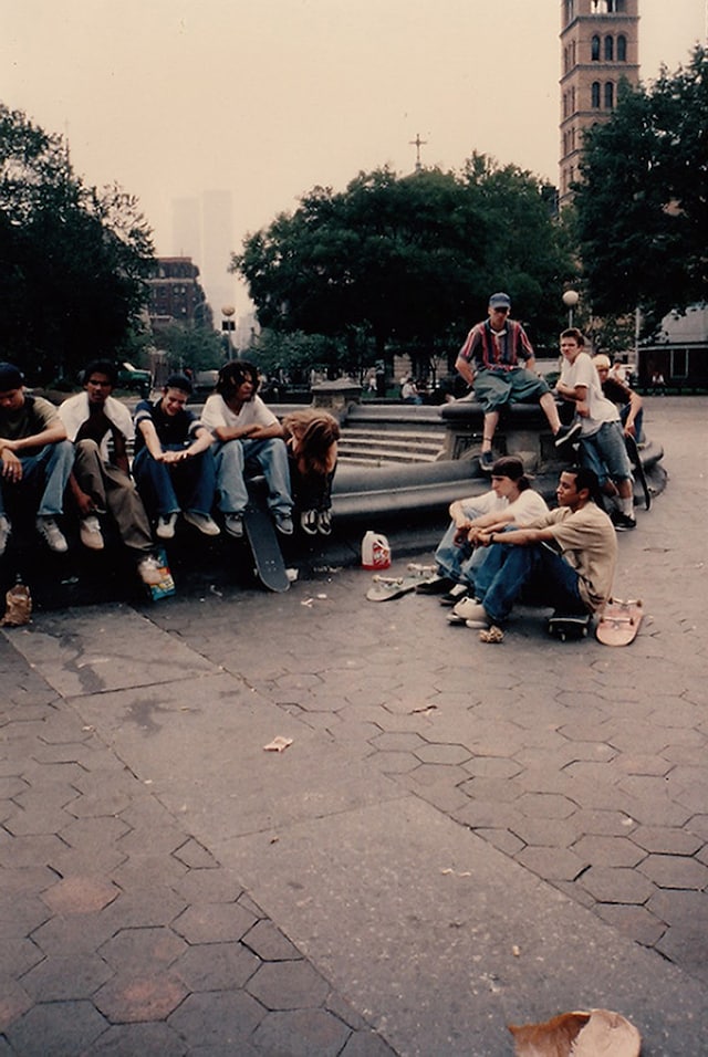 Polaroids from on set of Larry Clark&#39;s Kids 1995 Unseen 16