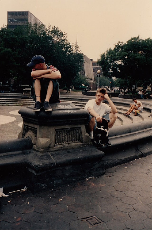 Polaroids from on set of Larry Clark&#39;s Kids 1995 Unseen 23