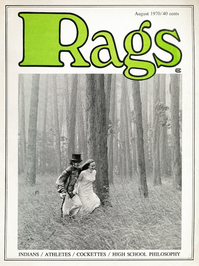 Rags Magazine Cover, Issue 3 1970 3