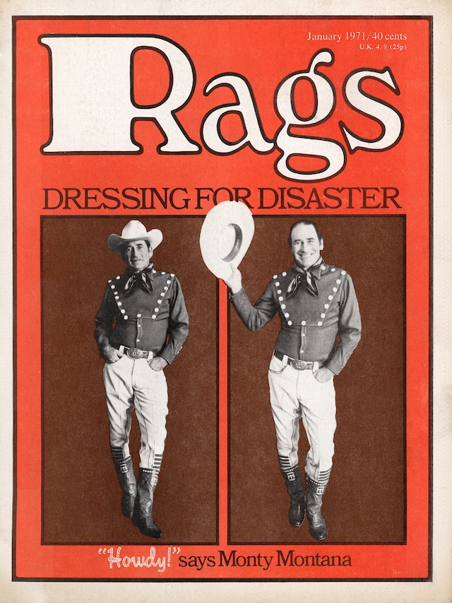 Rags Magazine Cover, Issue 8 1970 2