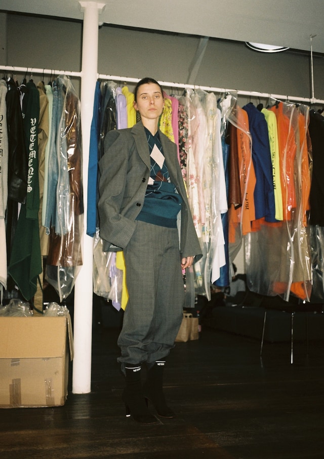 Backstage at VETEMENTS SS16 8