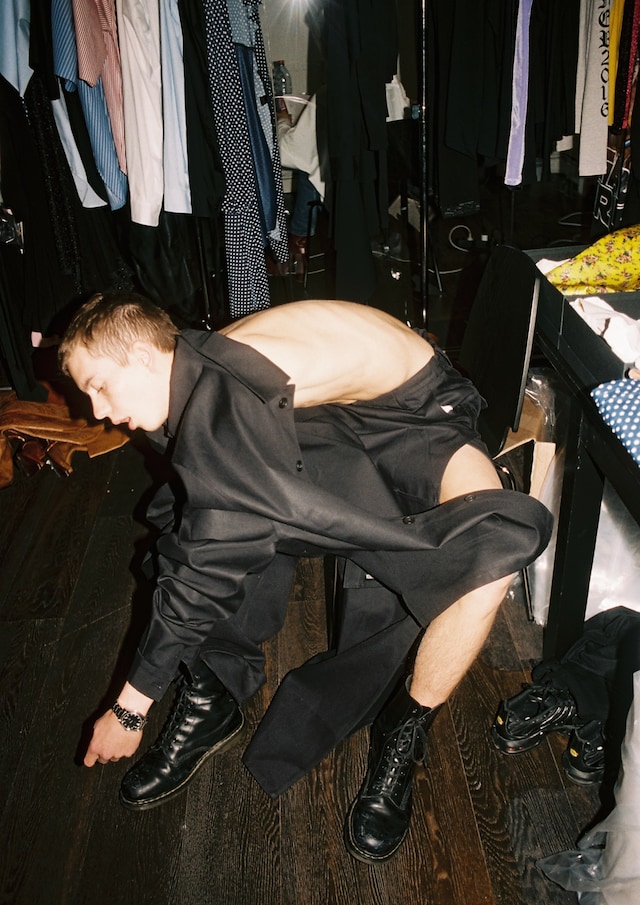 Backstage at VETEMENTS SS16 10